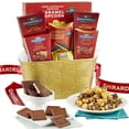 thumbnail image 1 of GreatFoods with Ghirardelli Chocolates, Cookies and Sweets Deluxe Gift Basket with Chocolate Sea Salt Caramel and More with Delivery for Holidays, Corporate, Congratulations, Appreciation and Thank, 1 of 1