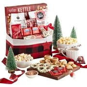 GreatFoods Gourmet Food Holiday Plaid Gift Basket for Women, Men, Families - Delivery for Holidays, Corporate, Congratulations, Appreciation and Thank You