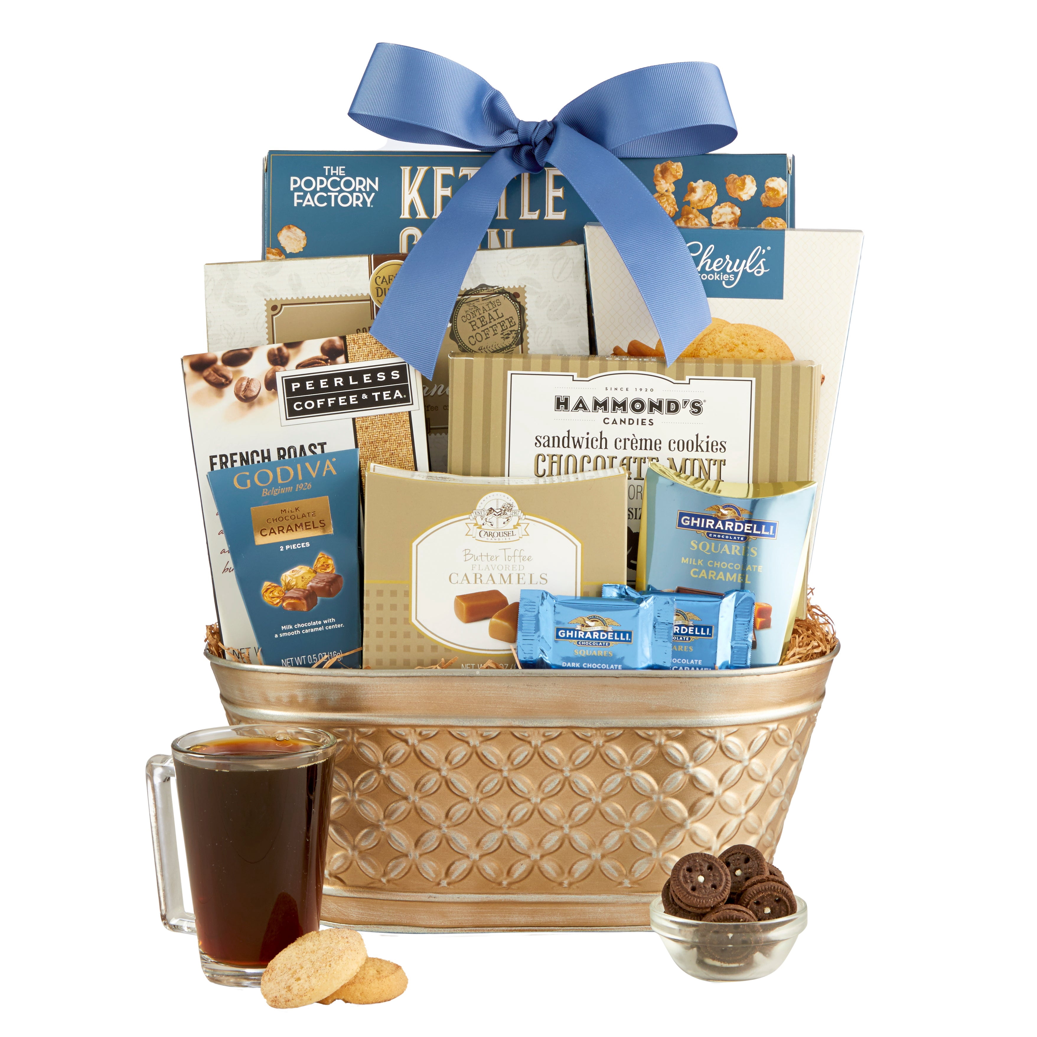 GreatFoods Majestic Grandeur Gourmet Gift Basket - Deluxe - Walmart.com