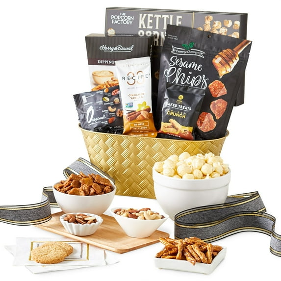 GreatFoods Majestic Grandeur Gourmet Gift Basket - Deluxe