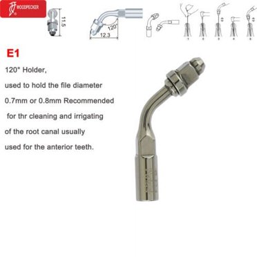 5-Pack Dental Ultrasonic Scaler Tips – Fit Woodpecker, EMS/DTE, SATELEC Handpieces