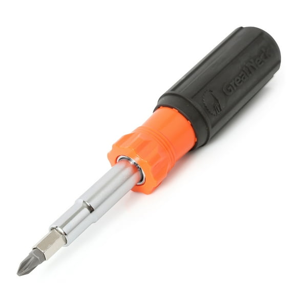 GreatNeck 11-in-1 Multi-Bit Cushion Grip Screwdriver & Nut Driver