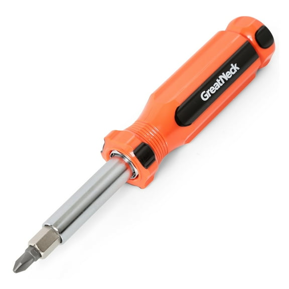GreatNeck 11-in-1 Multi-Bit Screwdriver & Nut Driver