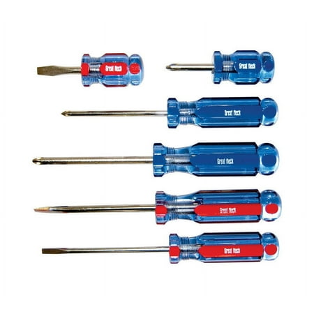 GreatNeck 6 pc. Multi-Bit Screwdriver Set