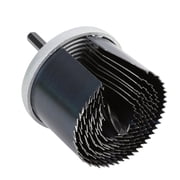 GreatNeck 7-in-1 Steel Hole Saw, 1.75 inch Deep Blades, 0.25 inch Arbor