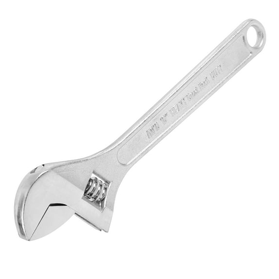 GreatNeck Adjustable Wrench, Drop Forged Steel, 10 inch
