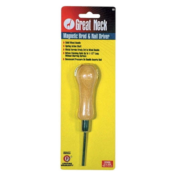 GreatNeck BD1 Magnetic Brad and Nail Driver