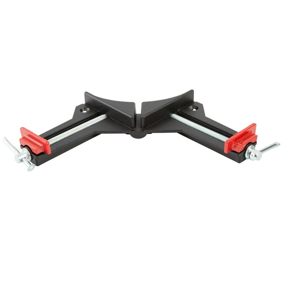 GreatNeck Heavy Duty Steel Corner Clamp, Black