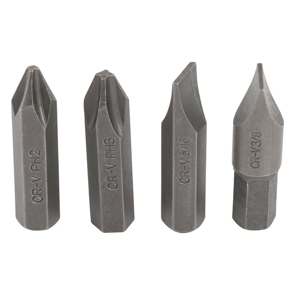 GreatNeck Impact Bit Set, 4 Piece