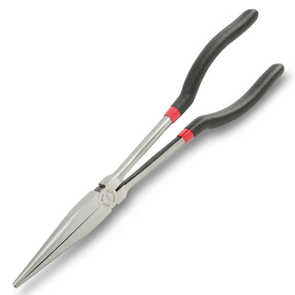 GreatNeck Long Reach Long Nose Pliers, Steel, 11 inch