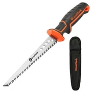 GreatNeck Rasping Jab Saw with Anit-Slip Handle & Sheath, 8 TPI