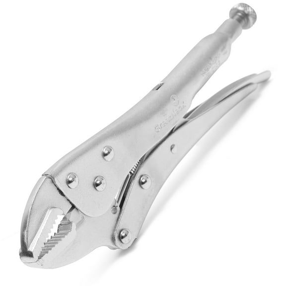 GreatNeck Straight Jaw Locking Pliers, Steel, 10 inch