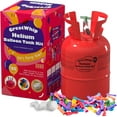 Portable GreatWhip Helium Tank 13L Inflates Up to 50 Latex Balloons