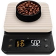 thumbnail image 1 of Greater Goods Coffee Scale with Timer, 0.1g Precision, 3kg Capacity, 6-Unit Digital Espresso & Pour-Over Scale, Silicone Waterproof Cover, Auto Shut-Off (Birch White), 1 of 7