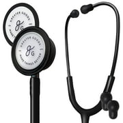 Greater Goods Dual-Head Stethoscope, Clear Doctors, Nurses, Students, First Aid Kit (Triple Black)