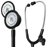 Greater Goods Dual-Head Stethoscope, Option for Doctors, Nurses, Students, First Aid Kit Black