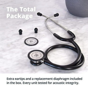 Greater Goods Dual-Head Stethoscope w Adjustable Headset, Free Replacement Ear Tips and Diaphragm