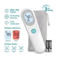 thumbnail image 1 of Greater Goods No-Touch Baby Thermometer for Infants, Newborns & Toddlers with Fever Alarm and Instant Accuracy Readings, White, 1 of 8