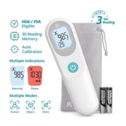 Greater Goods Touchless Digital Thermometer for Adults, Kids, and Babies with Infrared Technology, White