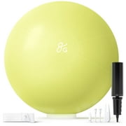 Greater Goods Professional Exercise Ball; Yoga Ball for Working Out, Balance, Stability, and Pregnancy; Designed in St. Louis, 75cm (Avocado Green)