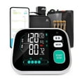 thumbnail image 1 of Greater Goods Blood Pressure Monitor with Bluetooth Sync, Smart Pro-Series Upper Arm BP Machine with Multicolor Backlit LCD & AC Adapter, 1 of 8