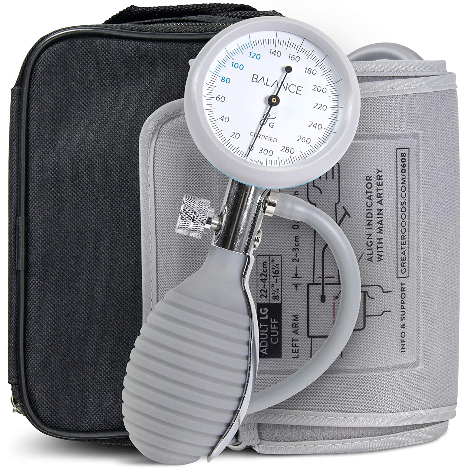 Professional Sphygmomanometer Manual Blood Pressure Cuff Kit – Clairre