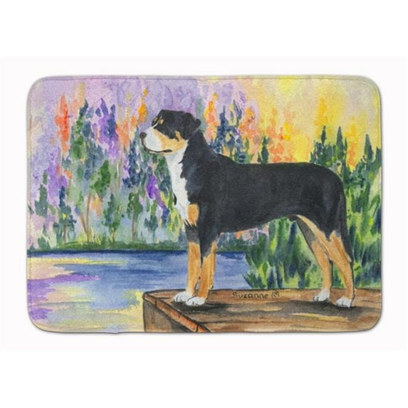 Greater Swiss Mountain Dog Machine Washable Memory Foam Mat