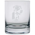 thumbnail image 1 of Greater Swiss Mountain Dog Themed Etched All Purpose 10.25oz Rocks Glass, 1 of 1