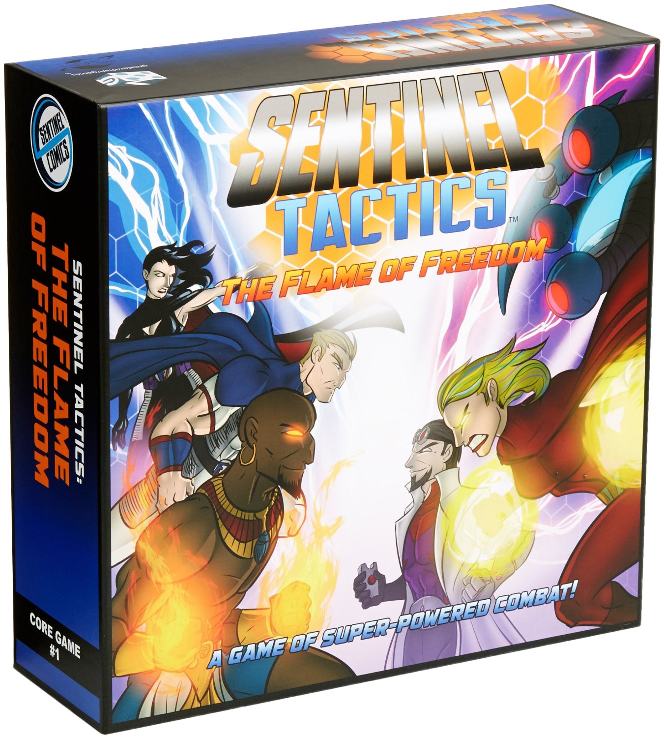Greater Than Games Sentinel Tactics: the Flame of Freedom Board Game - image 1 of 2
