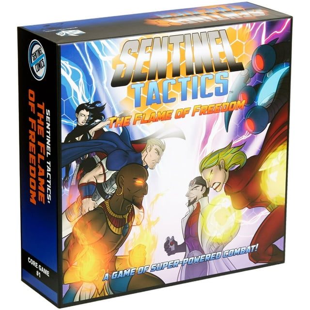 Greater Than Games Sentinel Tactics: the Flame of Freedom Board Game