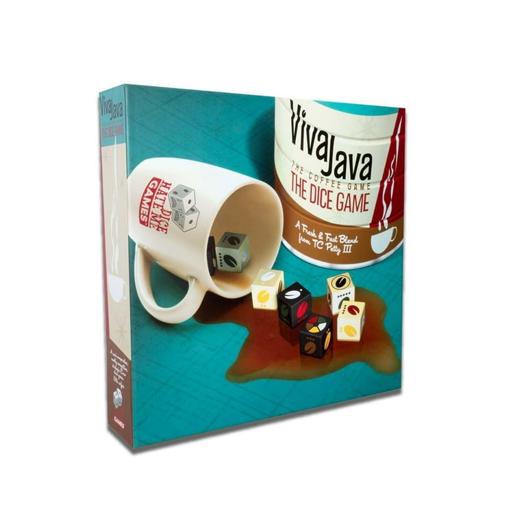 Greater Than Games Viva Java: The Coffee Dice Game - Walmart.com