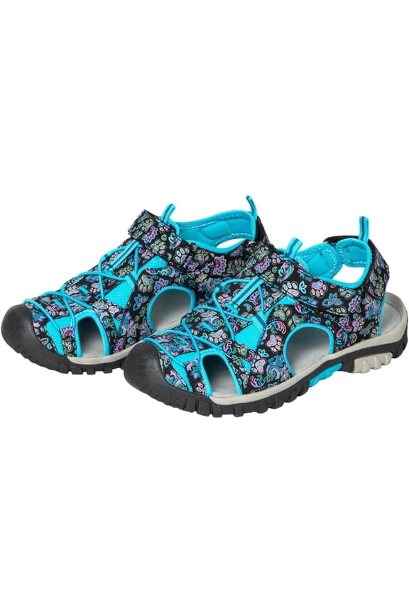 Walking Paws Sport Sandals Closed Toe Adjustable Straps Lightweight Flexible Durable Outdoor Shoes Gifts for Women