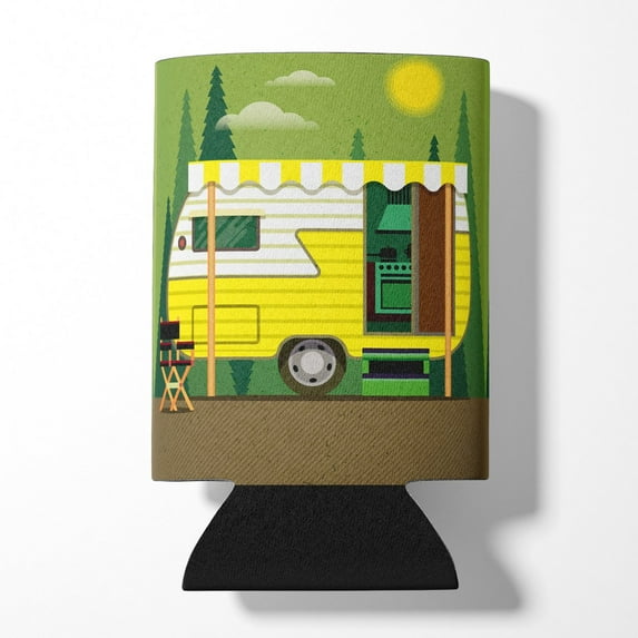 Greatest Adventure Retro Camper Can or Bottle Hugger