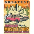thumbnail image 1 of Greatest American Muscle Cars Coloring Book for Adults: 50 Beautiful Coloring Pages of American Muscle Car Designs for F, (Paperback), 1 of 1