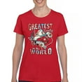 thumbnail image 1 of Greatest Country in the World T-Shirt Cowgirl Cowboy Girlfriend Southwest Rodeo Country Western Rancher Women's Tee, 1 of 7