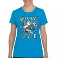 thumbnail image 1 of Greatest Country in the World T-Shirt Cowgirl Cowboy Girlfriend Southwest Rodeo Country Western Rancher Women's Tee, 1 of 7