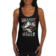 thumbnail image 1 of Greatest Country in the World Women's Tank Top Cowgirl Cowboy Girlfriend Southwest Rodeo Country Western Rancher, 1 of 7