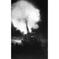 thumbnail image 1 of Greatest French Gun At Moment Of Firing During A Night Bombardment. The World War I Cannon Fired 12.5 Inch, 1 of 2