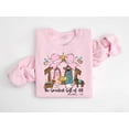 thumbnail image 1 of Greatest Gift Of All Sweatshirt, Christian Christmas tshirt, Nativity Scene Sweater, Christmas Faith Jesus Hoodie, Bible Verse Long Sleeve, 1 of 5