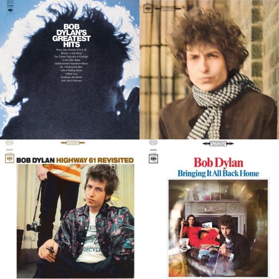 Bringing It All Back Home & Highway 61 Revisited & Blonde On Blonde & Greatest Hits (150G/Dl Card) [LP Vinyl Bundle]