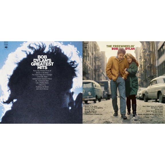 Freewheelin Bob Dylan (140G/Dl Code) & Greatest Hits (150G/Dl Card) [LP Vinyl Bundle]