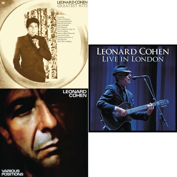 Live In London (180G/Dl Card/3LP) & Various Positions (150G/Dl Card) & Greatest Hits (150G/Dl Card)
