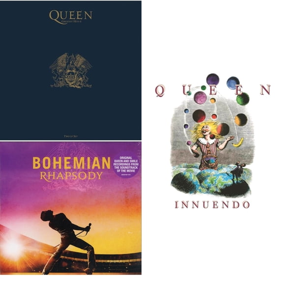 Greatest Hits 2 (180G/Dl Card) & Bohemian Rhapsody (180G/2LP) & Innuendo (2LP)