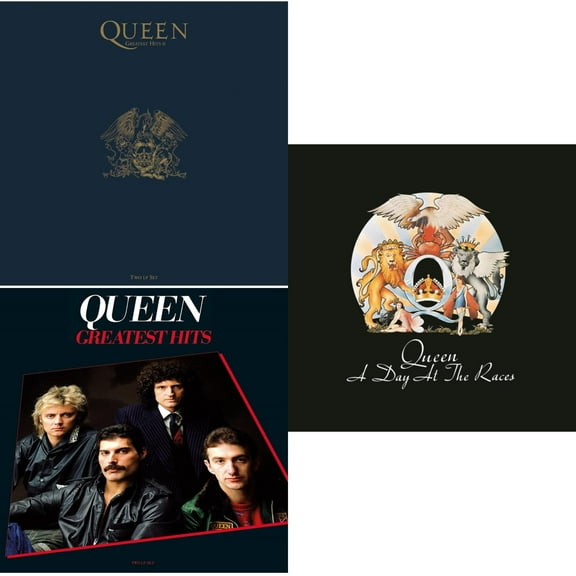 Greatest Hits 2 (180G/Dl Card) & Day At The Races & Greatest Hits 1 (180G) [LP Vinyl Bundle]