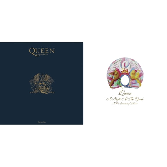 Greatest Hits 2 (180G/Dl Card) & Night At The Opera (180G/Clear LP Vinyl)