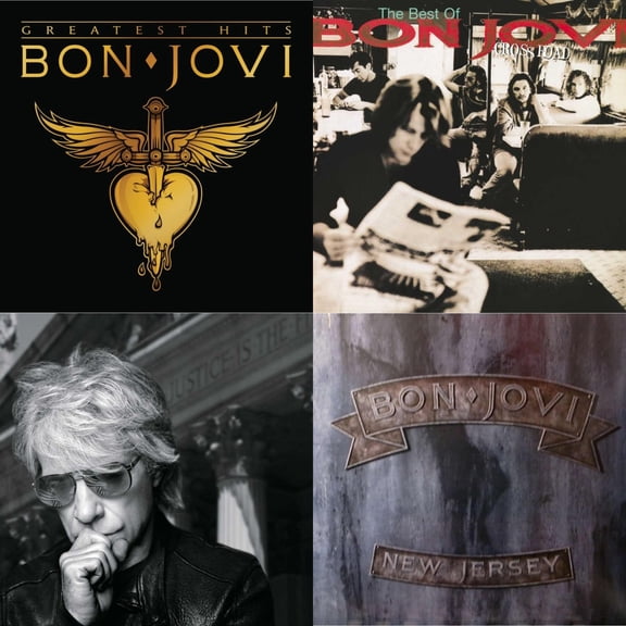 Greatest Hits (2LP) & Cross Road (2LP) & 2020 (2LP/Gold Vinyl) & New Jersey (180G)