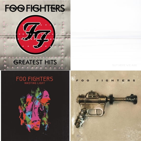 But Here We Are & Greatest Hits (2LP/Dl Card/Gatefold) & Wasting Light (2LP/Dl Card/Gatefold) & Foo Fighters (Dl Card)