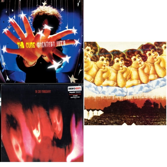 Greatest Hits (2LP) & Pornography (180G) & Japanese Whispers: The Cure Singles Nov 82:Nov 83 (Clear LP Vinyl/Transclear Sleeve W/ Inner Bag)