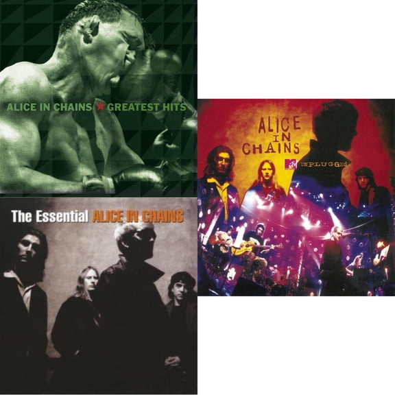 Greatest Hits & Essential Alice In Chains & Unplugged [CD Bundle]