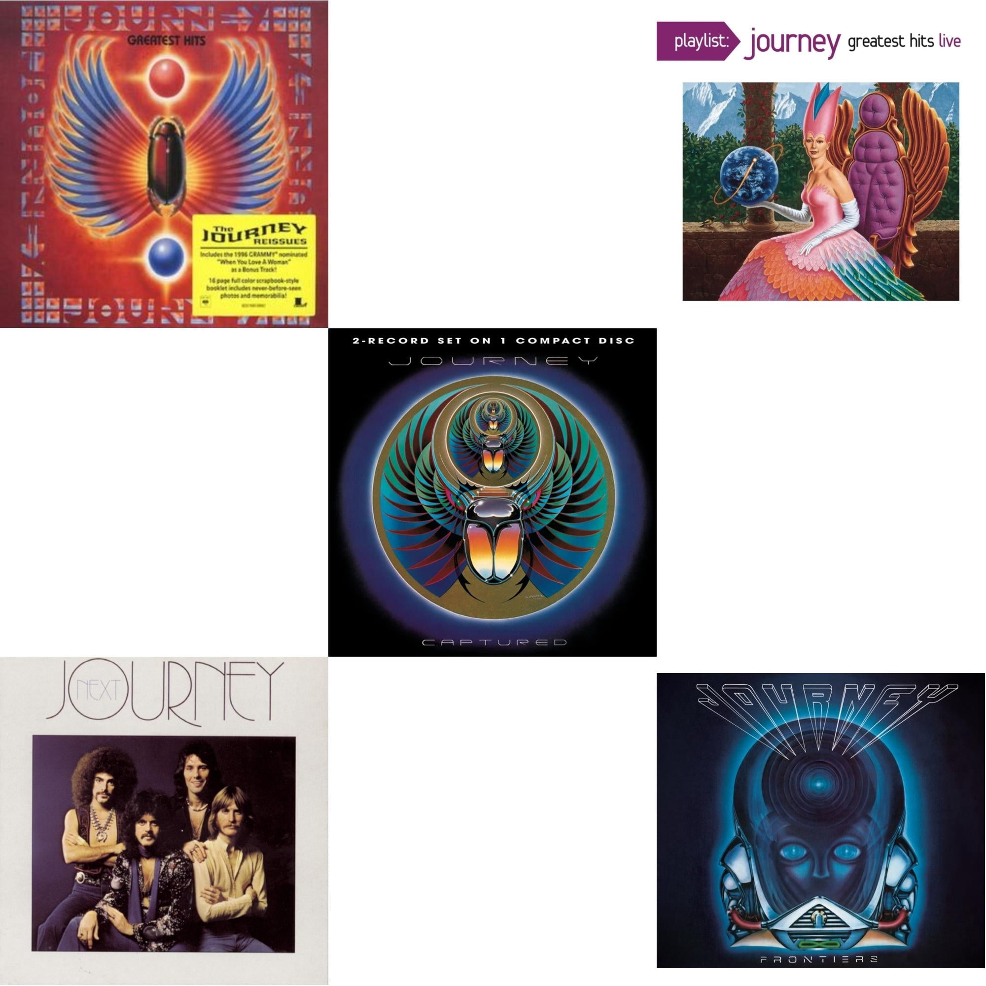 Greatest Hits & Next & Captured & Playlist: Journey Greatest Hits Live ...